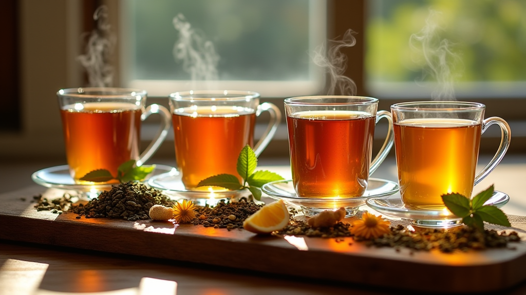 아침에 마시면 좋은 차 5가지, 하루를 바꾸는 한 잔의 힘